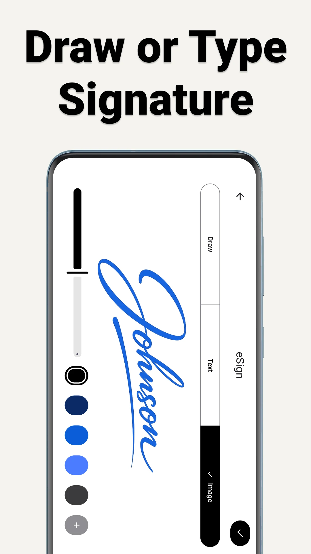 Signature: Fill and Sign PDF screenshot